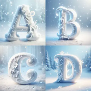 Snow White Letter