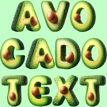 Avocado Text