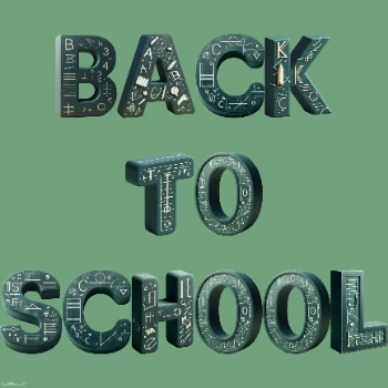 Back To School Text