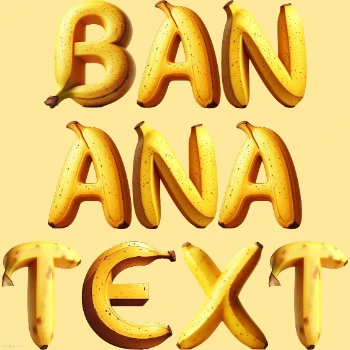 Banana Text