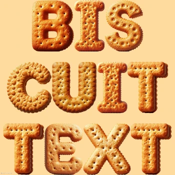 Biscuit Text