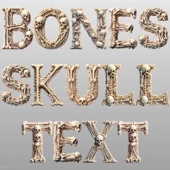 Bones Text