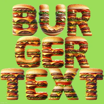 Burger Text