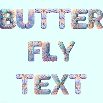 Butterfly Text