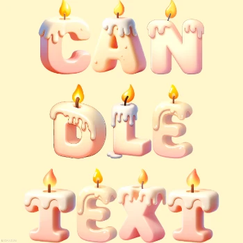 Candle Text