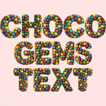 Chocolate Gems Text
