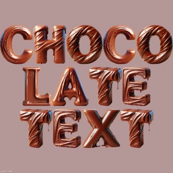 Chocolate Text