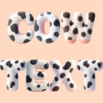 Cow Text