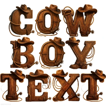 Cowboy Text