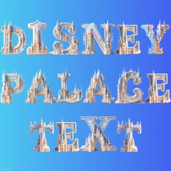 Disney Palace Text
