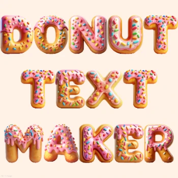 Donut Text
