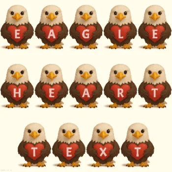Eagle Heart Text