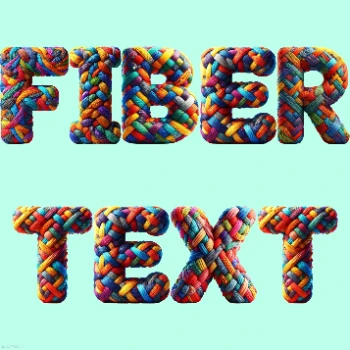 Fiber Text