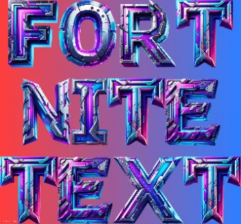 Fortnite Font