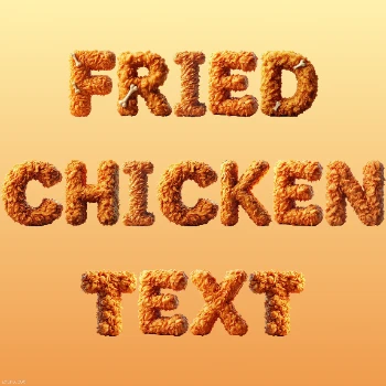 Fried Chicken Text