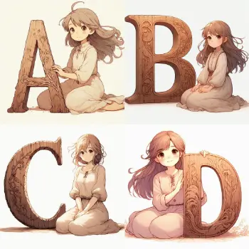 Ghibli Style Letters