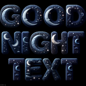 Good Night Text