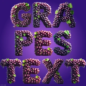 Grapes Text