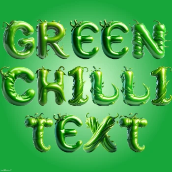 Green Chilli Text