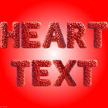 Heart Text