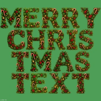 Merry Christmas Text