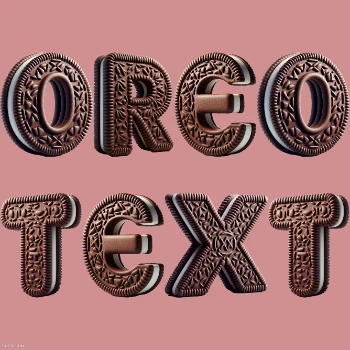 Oreo Text