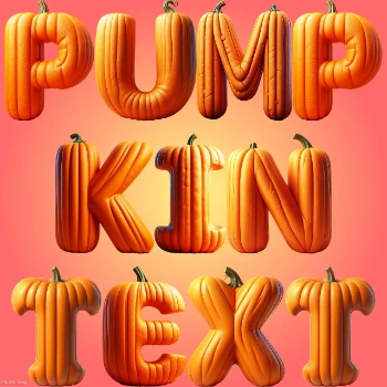 Pumpkin Text