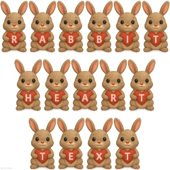 Rabbit Heart Text