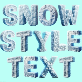 Snow Text