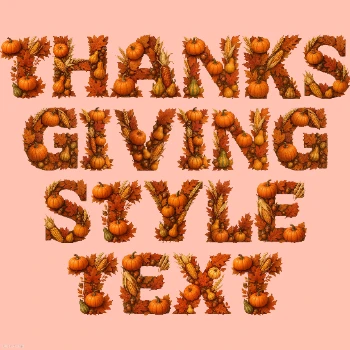 Thanks Giving Text
