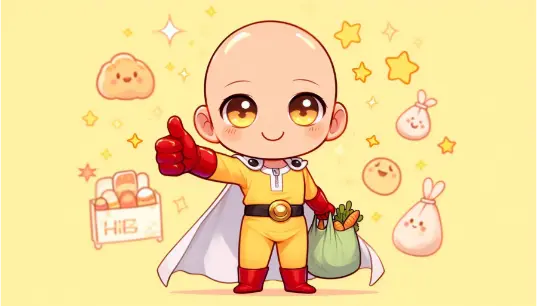 Baby-Saitama-With-Yellow-Background-1