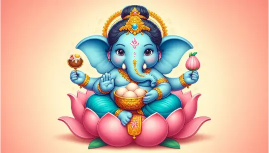 Blue-Color-Cartoon-Effect-Ganesh-Ji-1