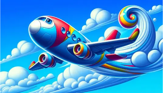 Cartoon-Effect-Airplane-Sky-Cloud-Background-1
