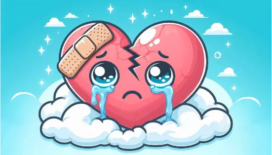 Crying-Heart-on-Background-1