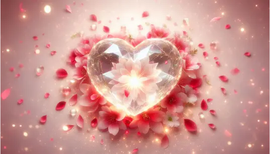 Crystal-Effect-Heart-With-Flower-Background-Image-1