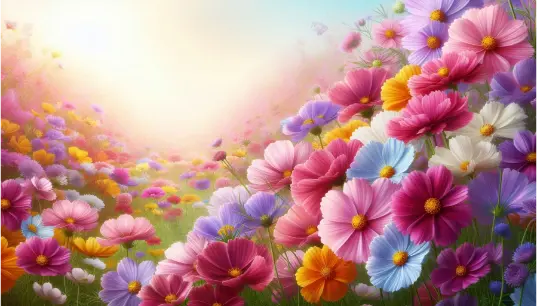 Flower-Garden-Background-Pink-Blue-White-1