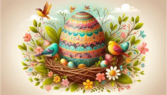 Happy-Easter-Birds