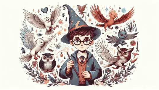 Illustration-Of-Harry-Potter