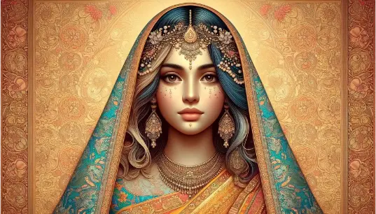 Indian-Traditional-Girl-Illustration-1